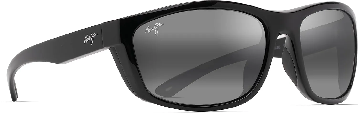 Maui Jim Men's and Women's Nuu Landing Polarized Wrap Sunglasses