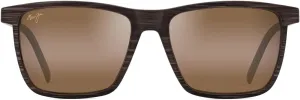 Maui Jim Men's and Women's One Way Polarized Rectangular Sunglasses