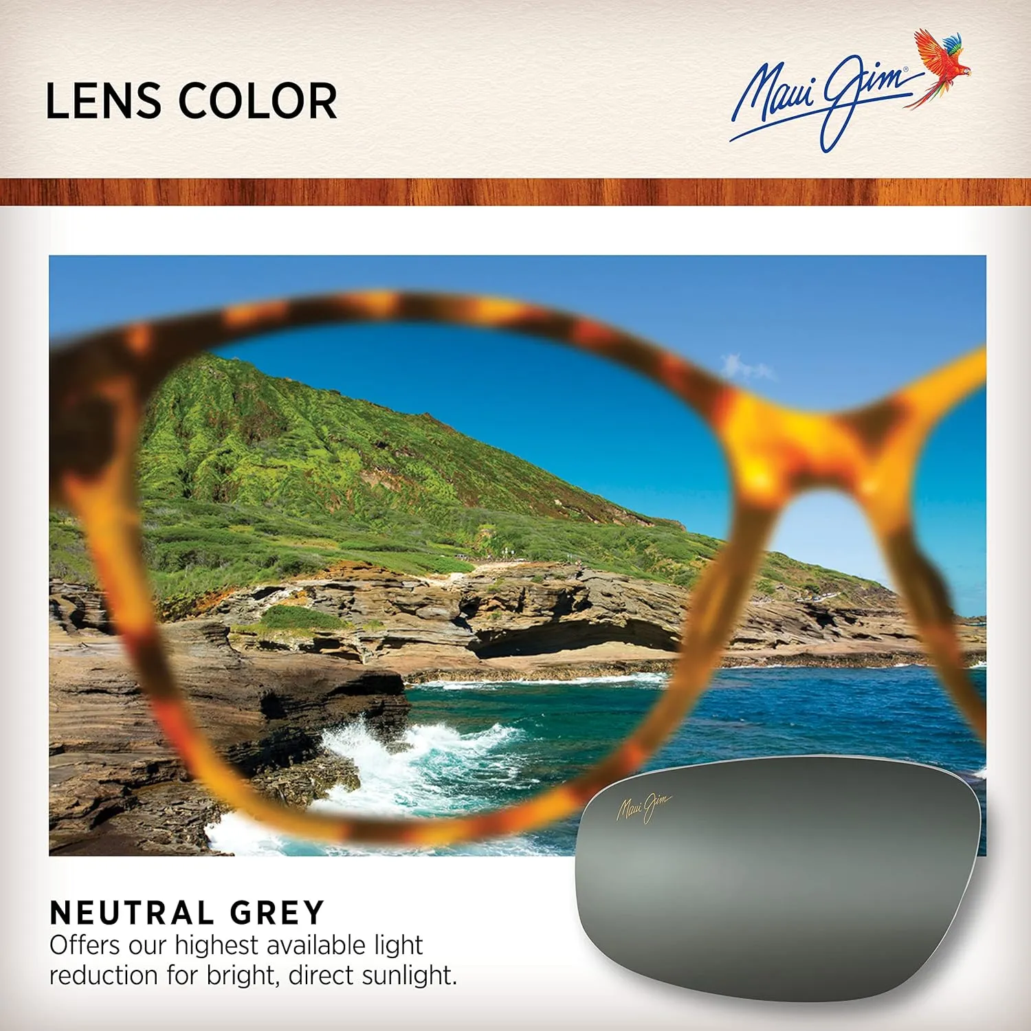 Maui Jim Women's Lokelani Polarized Cat Eye Sunglasses