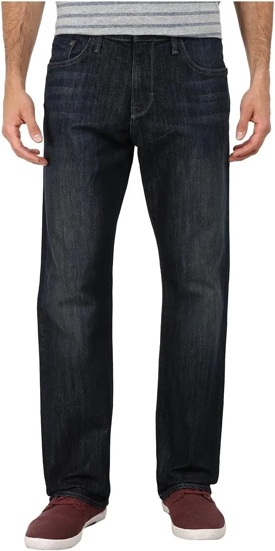 Mavi Men's Matt Relaxed Straight Leg, DEEP Stanford, 34/32