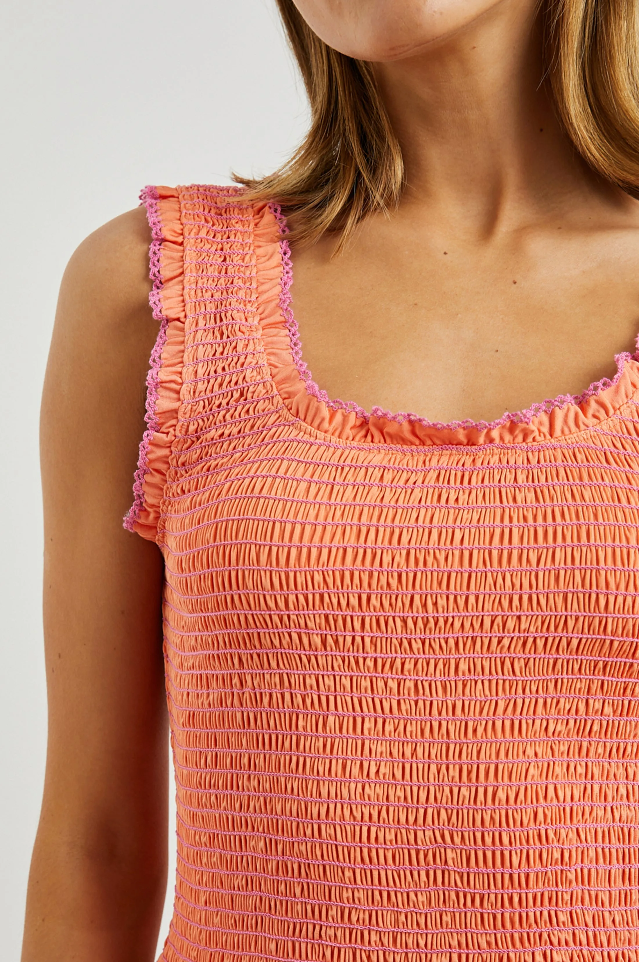 MAXINE TOP - PAPAYA