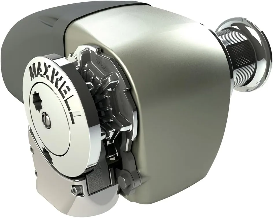 Maxwell HRC10 Horizontal Rope Chain Windlass - 12V Capstan 3/8" Chain, 5/8" Rope