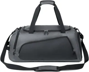 Men Travel Duffel Bag Oxford Sport Duffel Bag Large Gym Tote Bag Lightweight Weekend Shoulder Bag for Women Overnight Bag with Shoes Compartment and Wet Pocket Carry On Luggage Grey Green