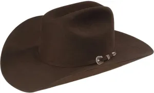 Men's George Strait 6X City Limits Fur Felt Western Hat - Rfctlm-754022 Choc