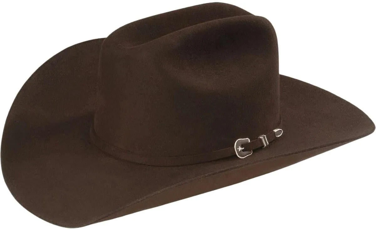 Men's George Strait 6X City Limits Fur Felt Western Hat - Rfctlm-754022 Choc