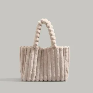 Mila Plush Handbag