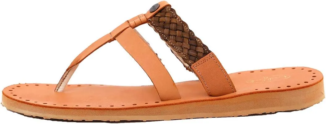 Millffy Womens Sheepskin Sandals Naked Thong Slippers Leather Sandel Home Bedroom Shoes Slides