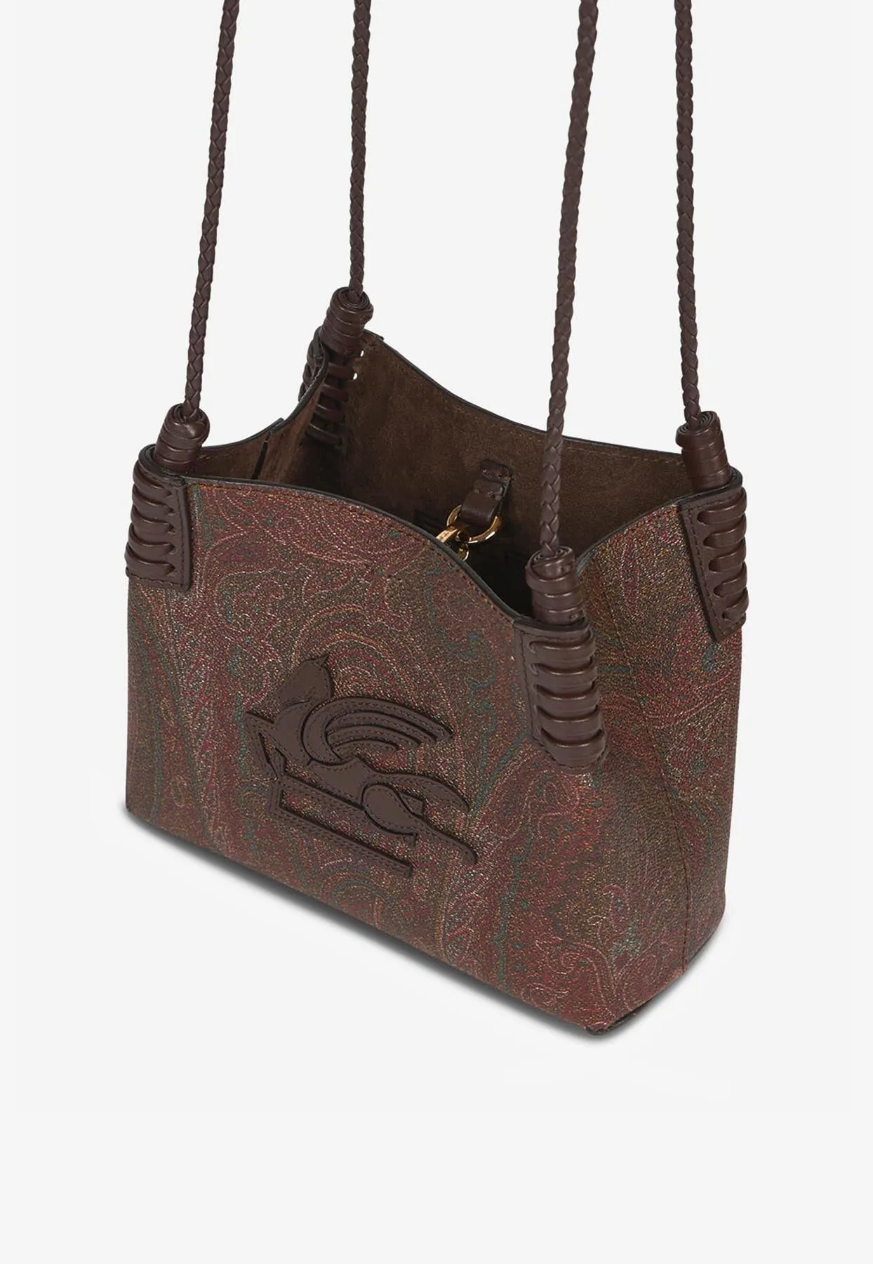 Mini Libra Paisley Jacquard Shoulder Bag