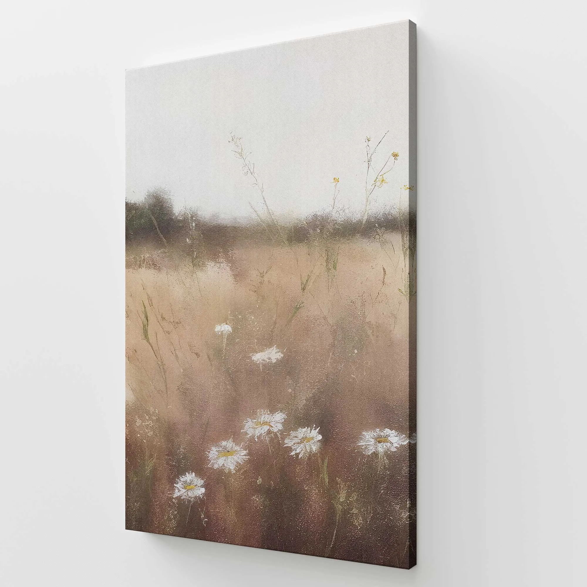 Misty Meadows I Large Canvas Print