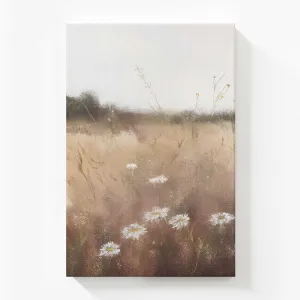 Misty Meadows I Large Canvas Print