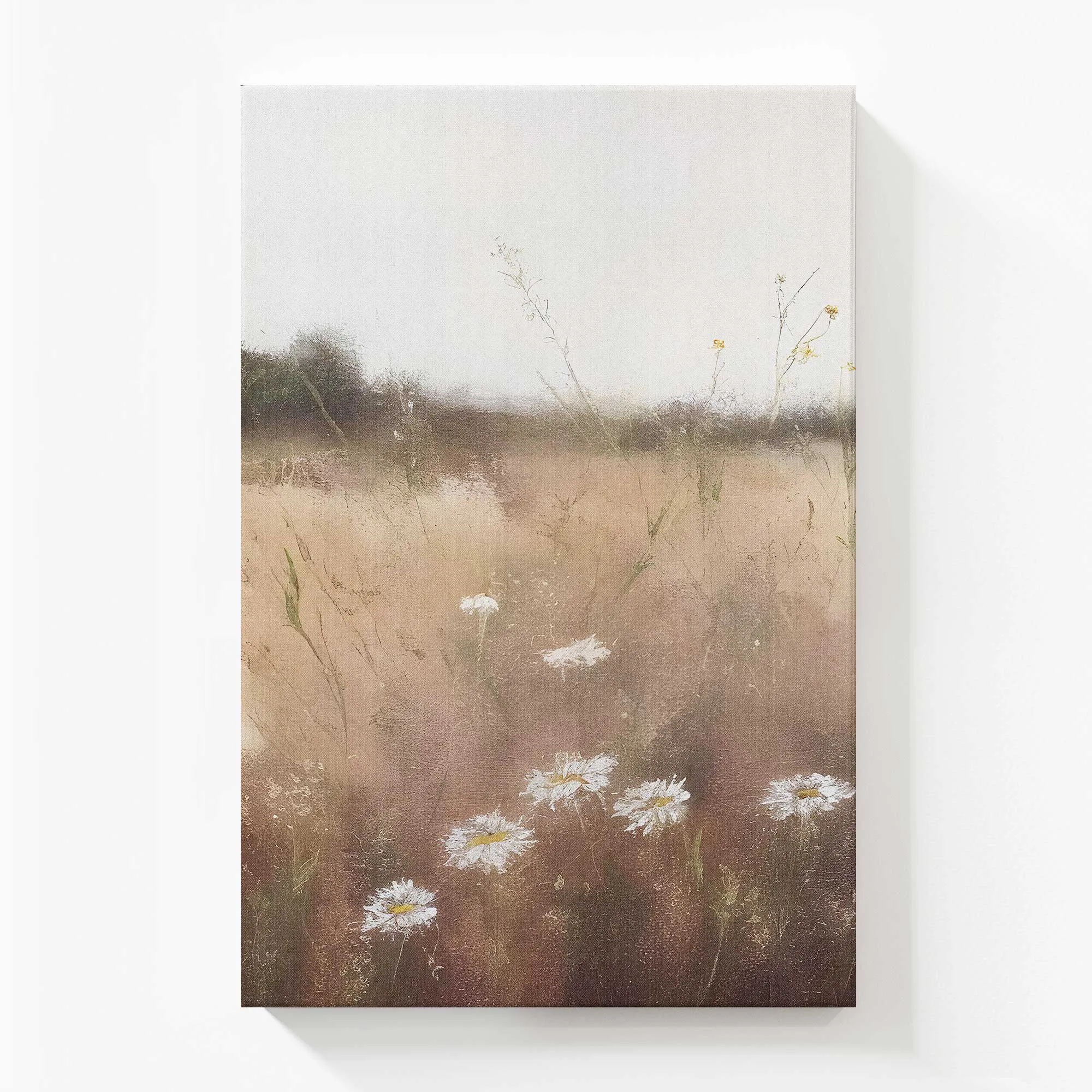 Misty Meadows I Large Canvas Print
