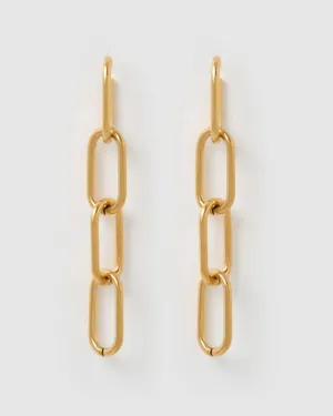 Miz Casa & Co Kinley Link Drop Earrings