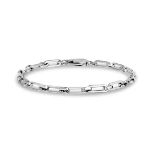 Modern Paper Clip Chain Bracelet