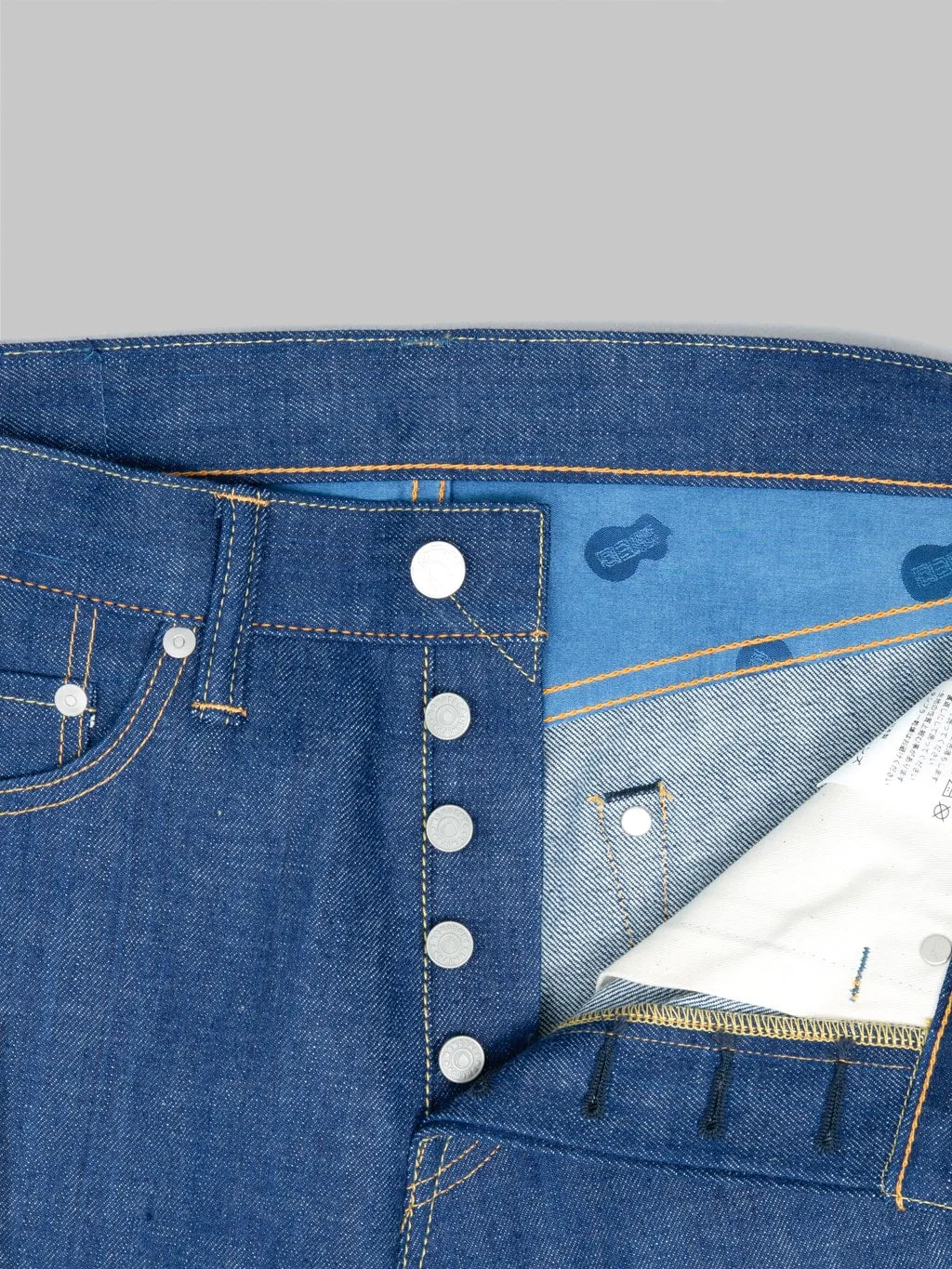 Momotaro 0405-AI 13.5oz "Natural Indigo Aizome" Hand Dyed High Tapered Jeans