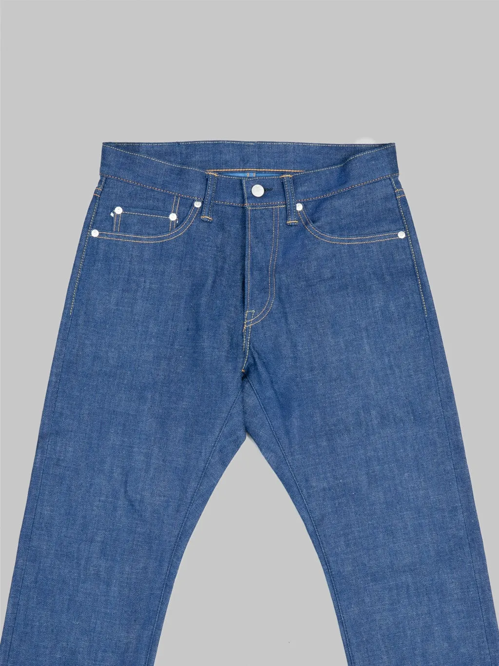 Momotaro 0405-AI 13.5oz "Natural Indigo Aizome" Hand Dyed High Tapered Jeans