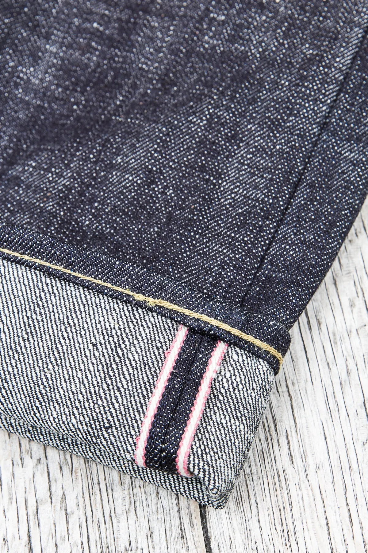 Momotaro Jeans Lot 0605-82 Natural Tapered 16oz Texture Denim