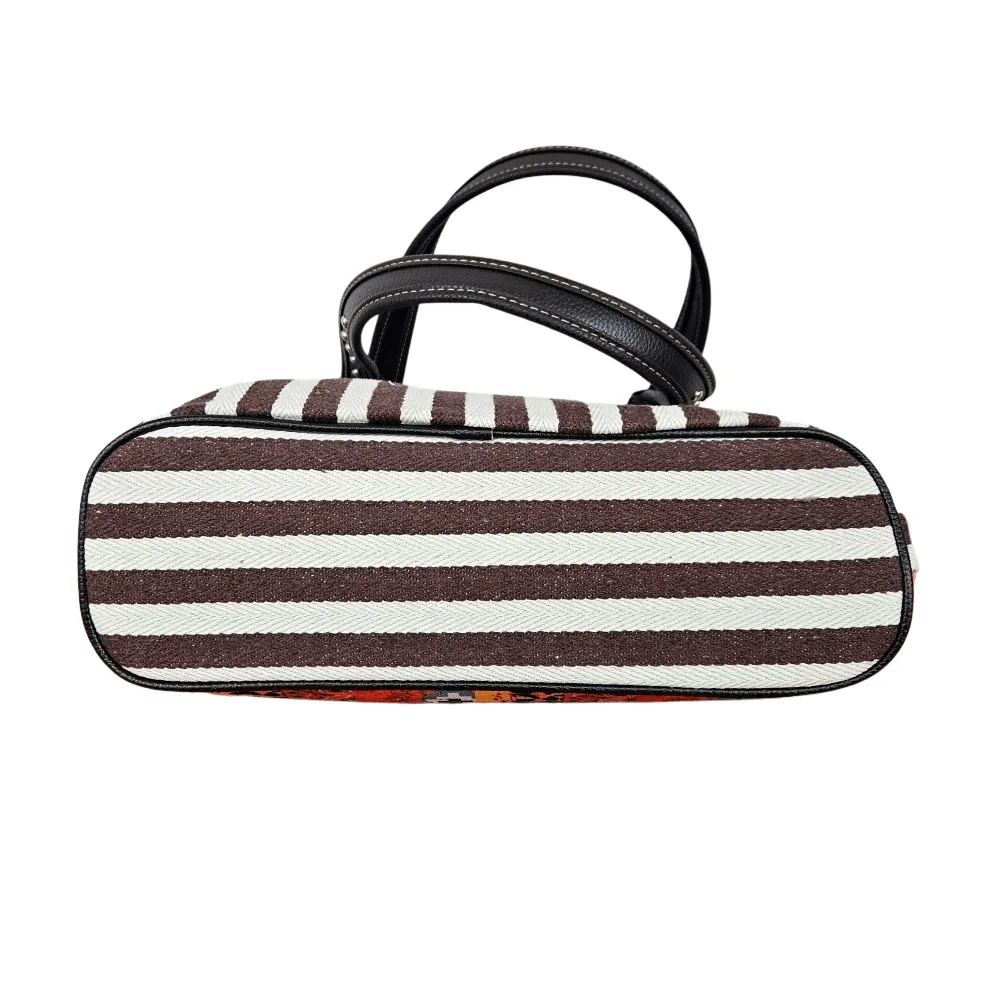 Montana West Colorful Canvas Tote Bag Red