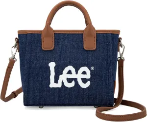 Montana West x Lee Tote Bag for Woman Denim Handbag Crossbody Shoulder Bag with Strap