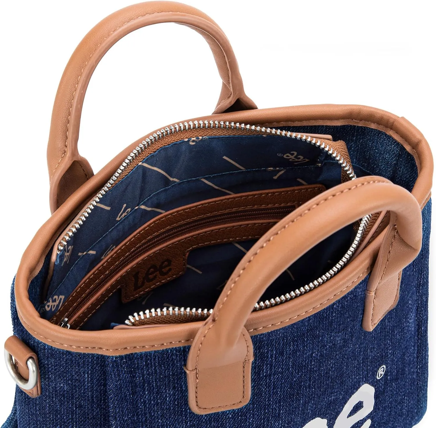Montana West x Lee Tote Bag for Woman Denim Handbag Crossbody Shoulder Bag with Strap