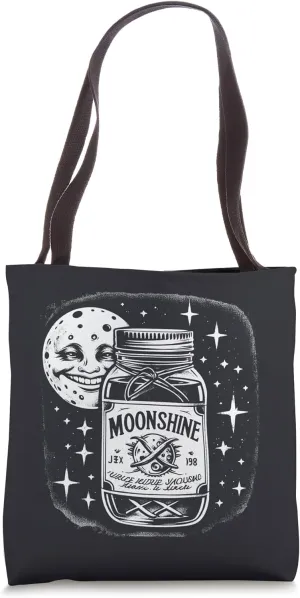 Moonshine Jar Moonshiner Tote Bag