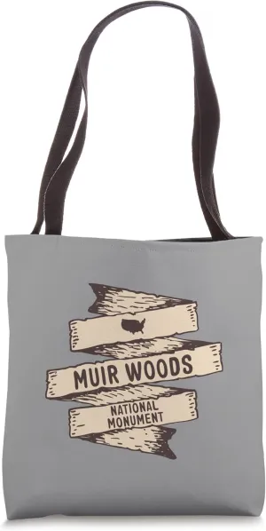 Muir Woods National Monument California Vacation Souvenir Tote Bag