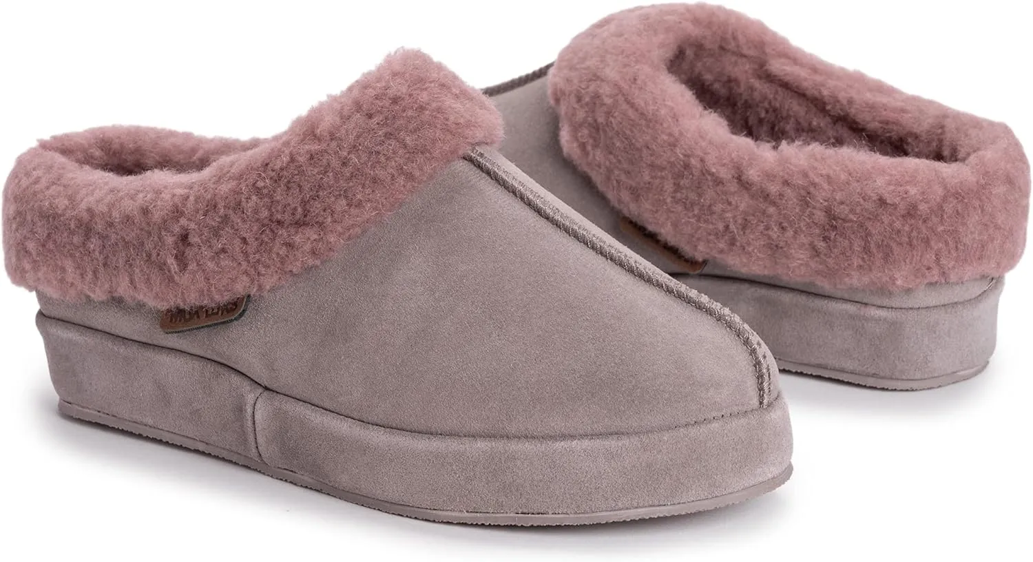 MUK LUKS Women's Leather Goods Serafine Clog Slipper