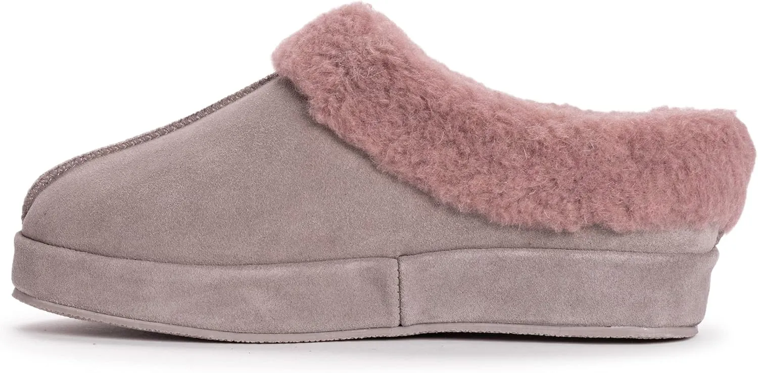 MUK LUKS Women's Leather Goods Serafine Clog Slipper