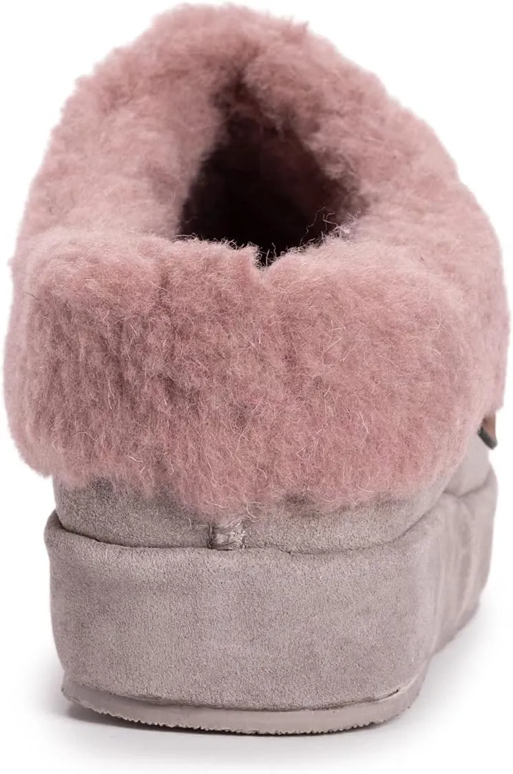 MUK LUKS Women's Leather Goods Serafine Clog Slipper