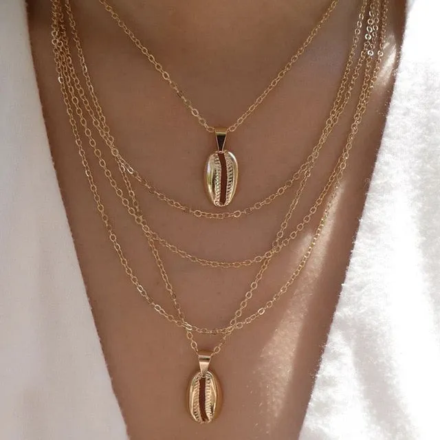 Multilayer Chain Clavicle Streamlined Mary Virgin Pendant Hot offer