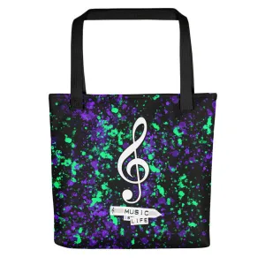 Music is Life - Tote bag by Reformation Designs