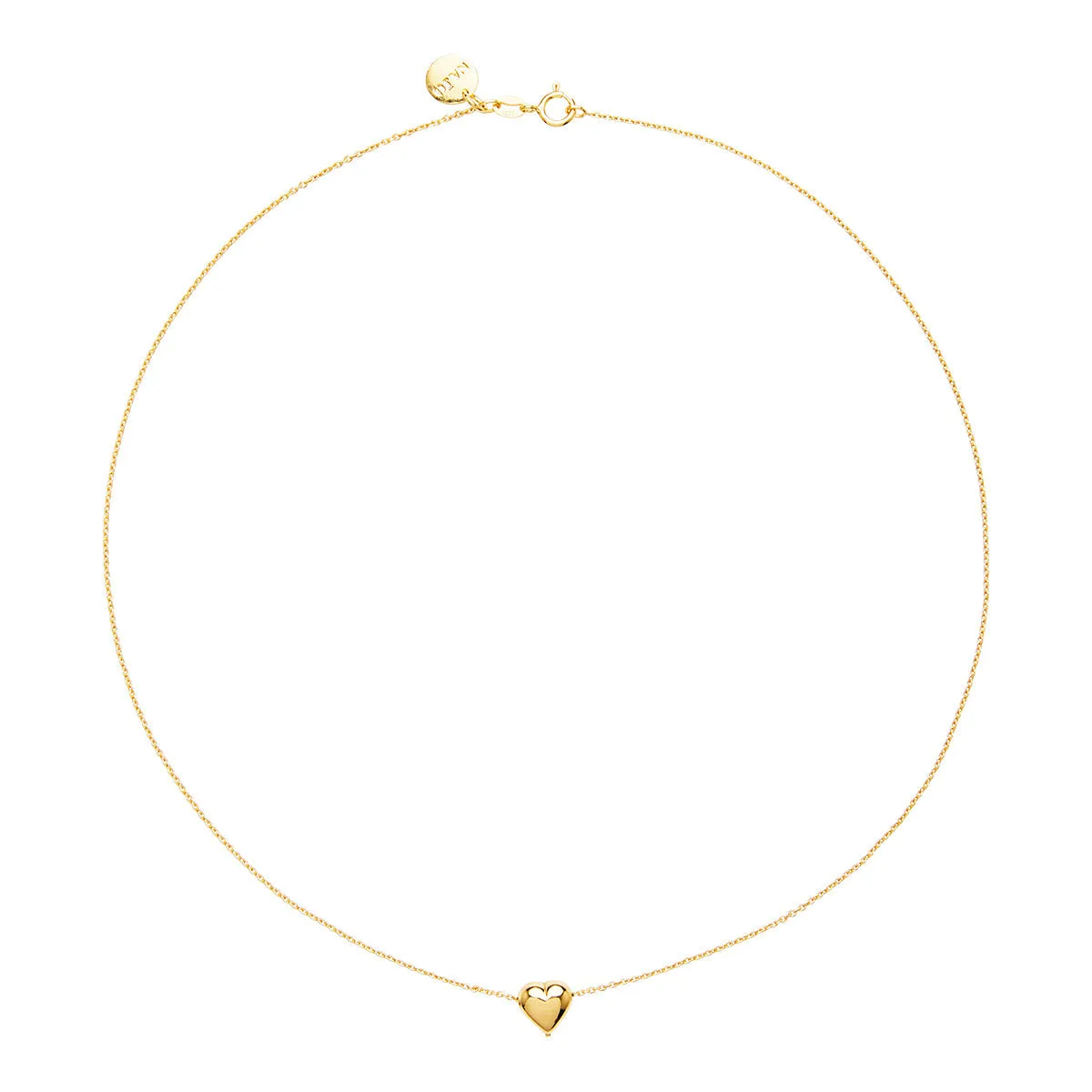 NAJO Amore Yellow Gold Charm Necklace (45cm)