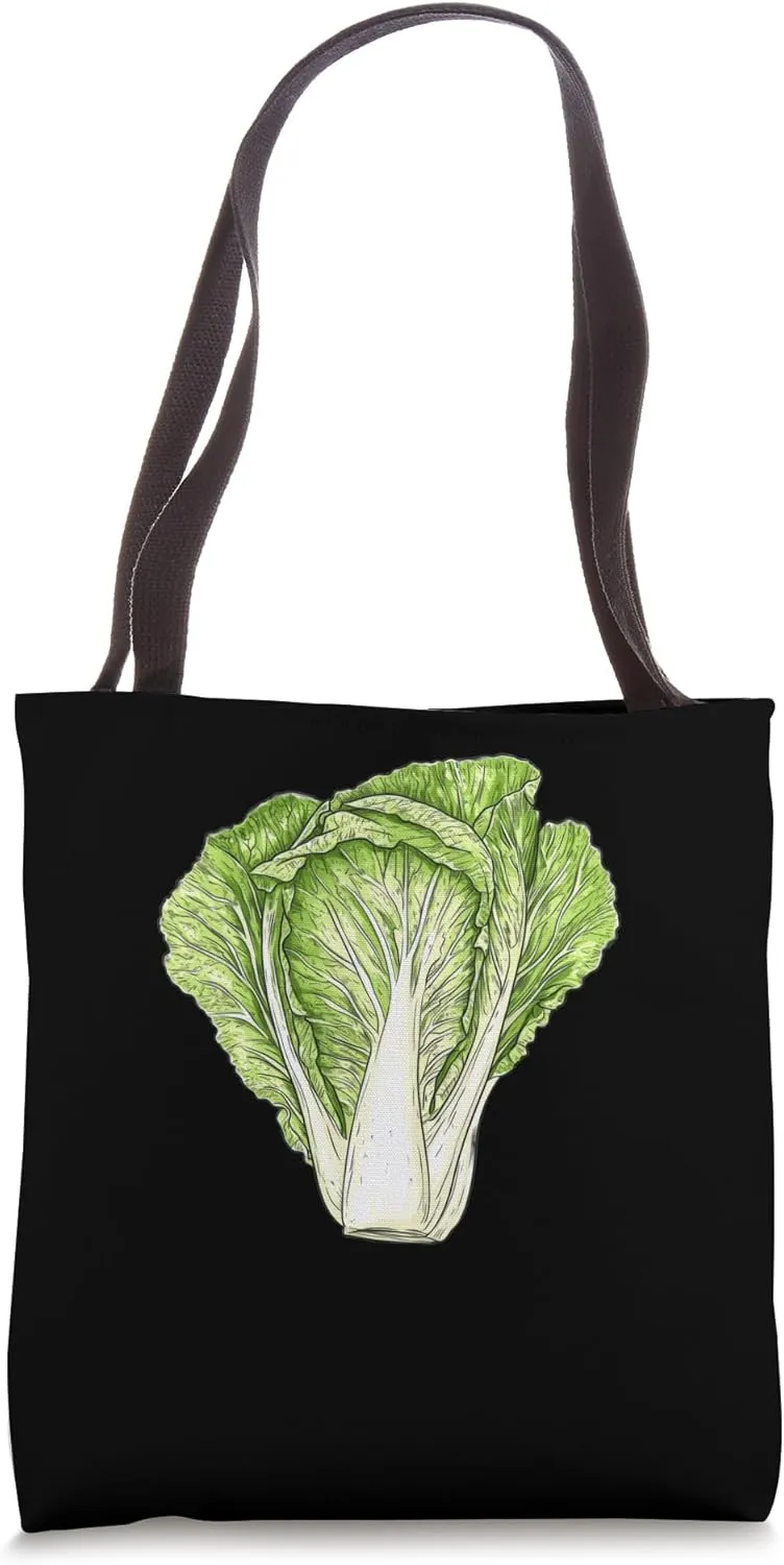 Napa Cabbage In A Rustic Style Tote Bag