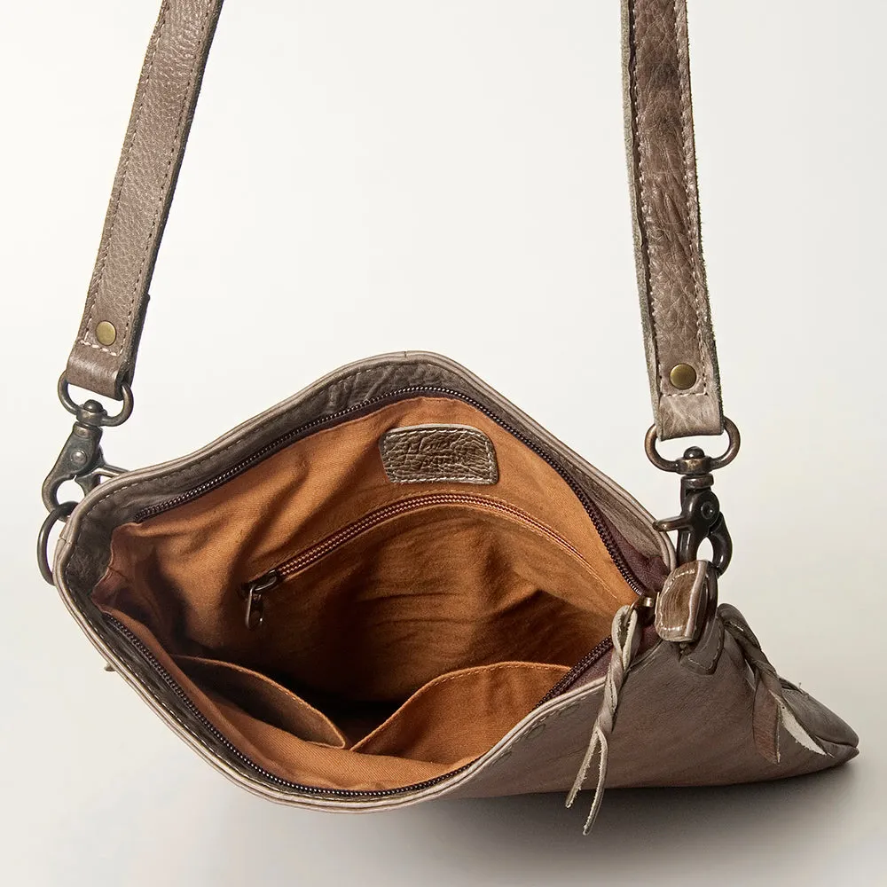 Never Mind Nmbg118F Cross Body I Vintage Handmade Genuine Cowhide Leather Women Bag Western Handbag Purse
