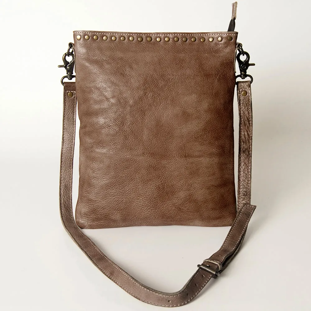 Never Mind Nmbg118F Cross Body I Vintage Handmade Genuine Cowhide Leather Women Bag Western Handbag Purse