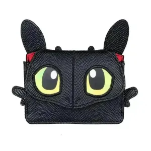 Night Fury Dragon 3D Animal Shaped Wallet