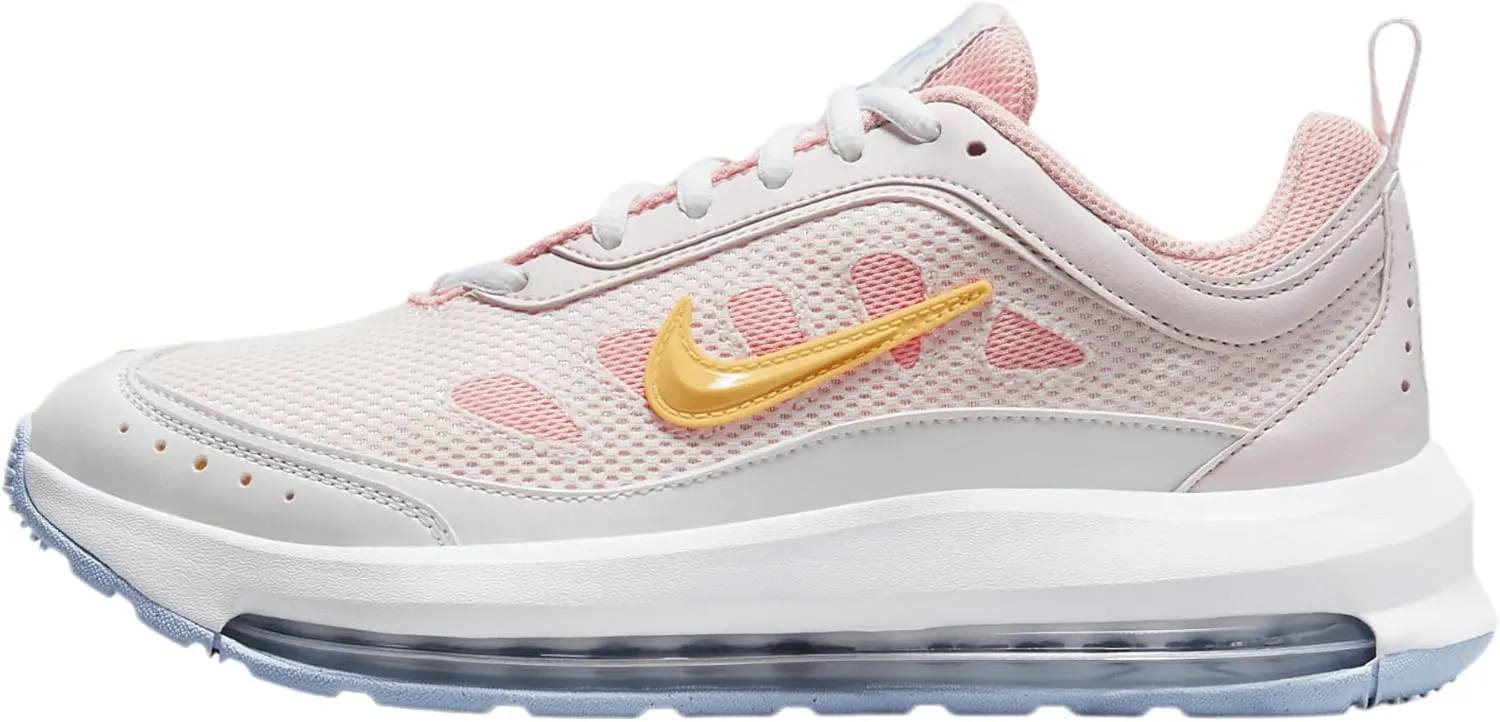Nike Air Max AP Women's Shoe (CU4870-108, Summit White/White/Pink Bloom/Topaz Gold) Size 7