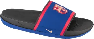 Nike Offcourt (FC Barcelona) Soccer Slides (FZ3185-400, Deep Royal Blue/Dark Smoke Grey/Noble Red/Club Gold)