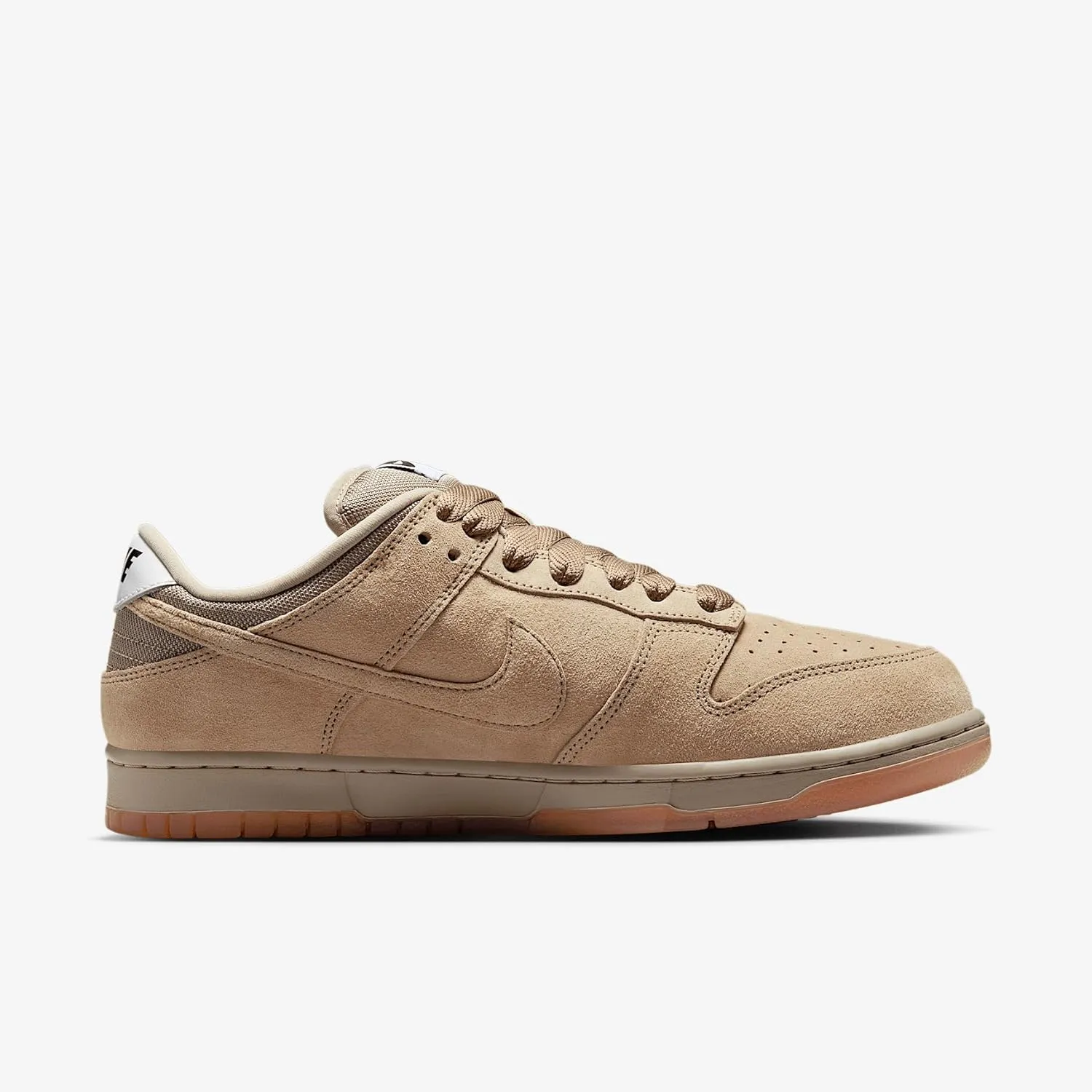 Nike SB Dunk Low Pro B Skate Shoes (HJ0367-200, Parachute Beige/Desert Khaki/White/Parachute Beige)