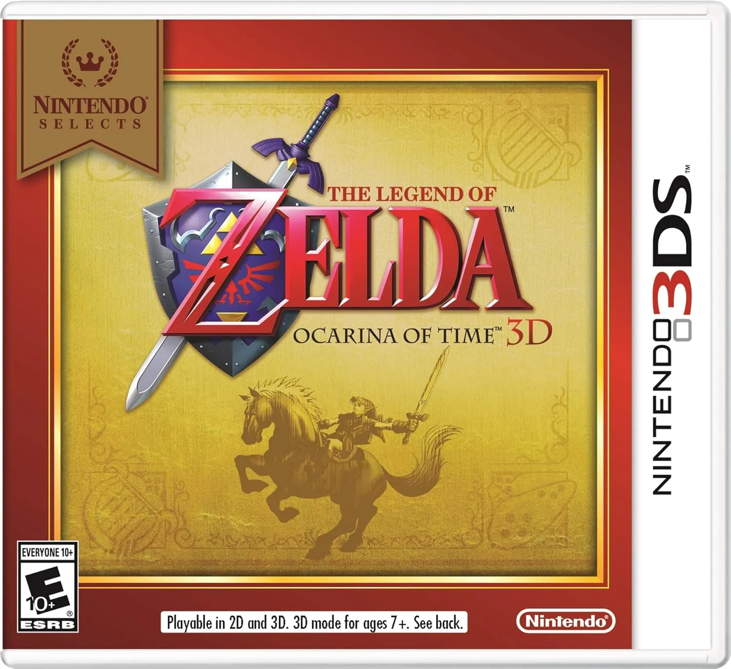 Nintendo Selects: The Legend of Zelda: Ocarina of Time 3D - Nintendo 3DS Standard Edition