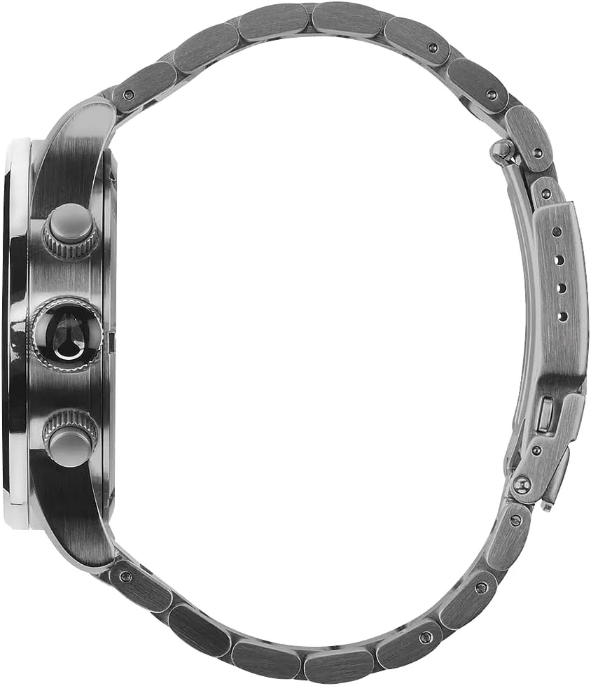 NIXON Sentry Chrono A1390-100m Water Resistant Men's Analog Classic Watch (42mm Watch Face, 23mm-20mm Stainless Steel Band)