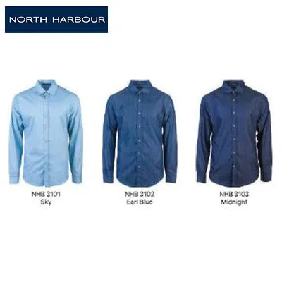 North Harbour Virgil Cotton Denim Shirt