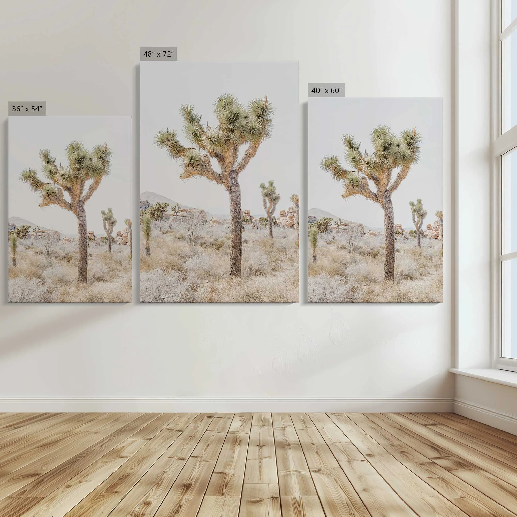 Oasis Rising Large Canvas Print