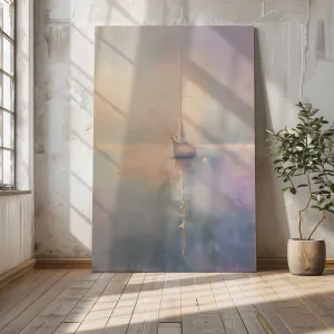 Ocean's Sentinel v1 Large Canvas Print