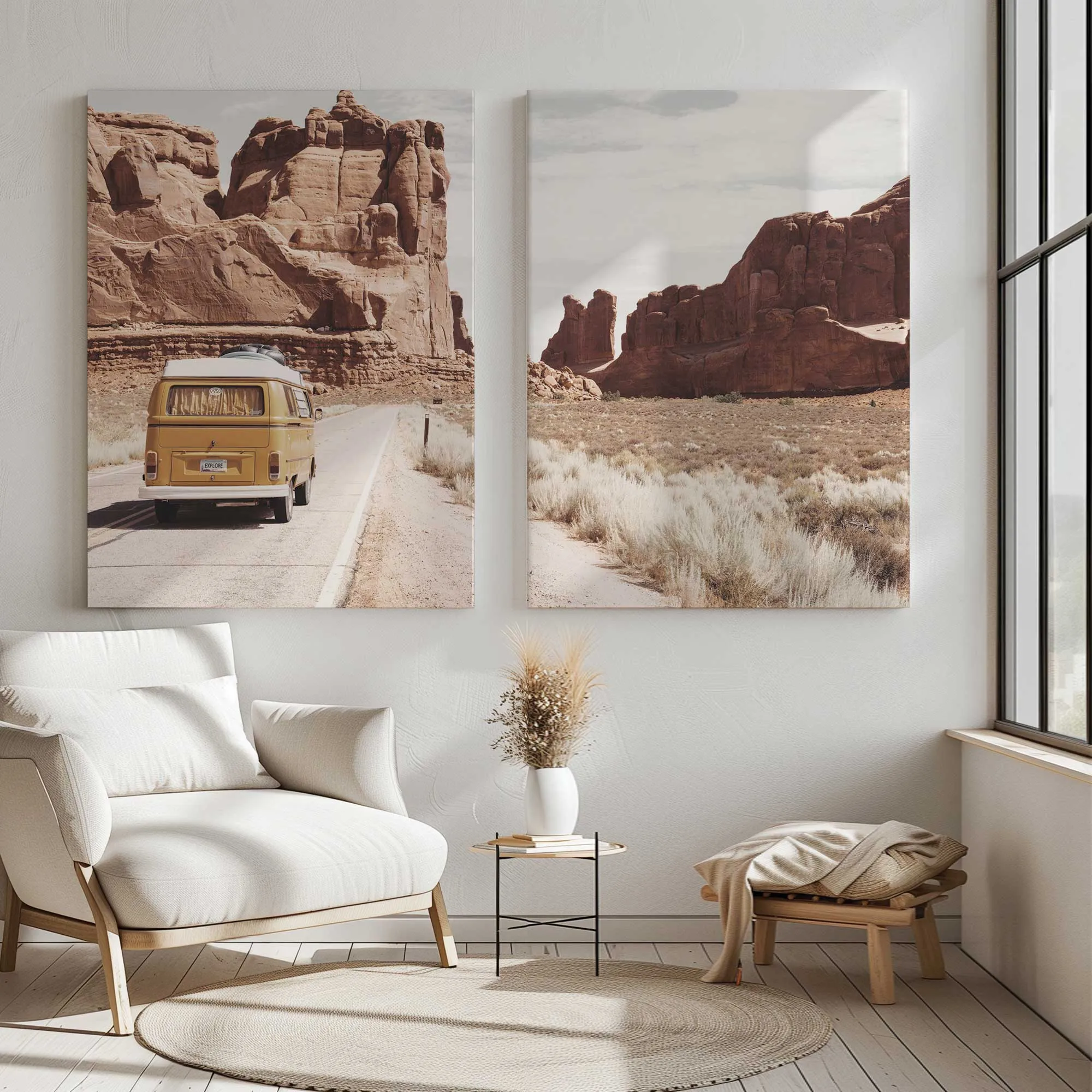 Off the Beaten Path Large Canvas Print