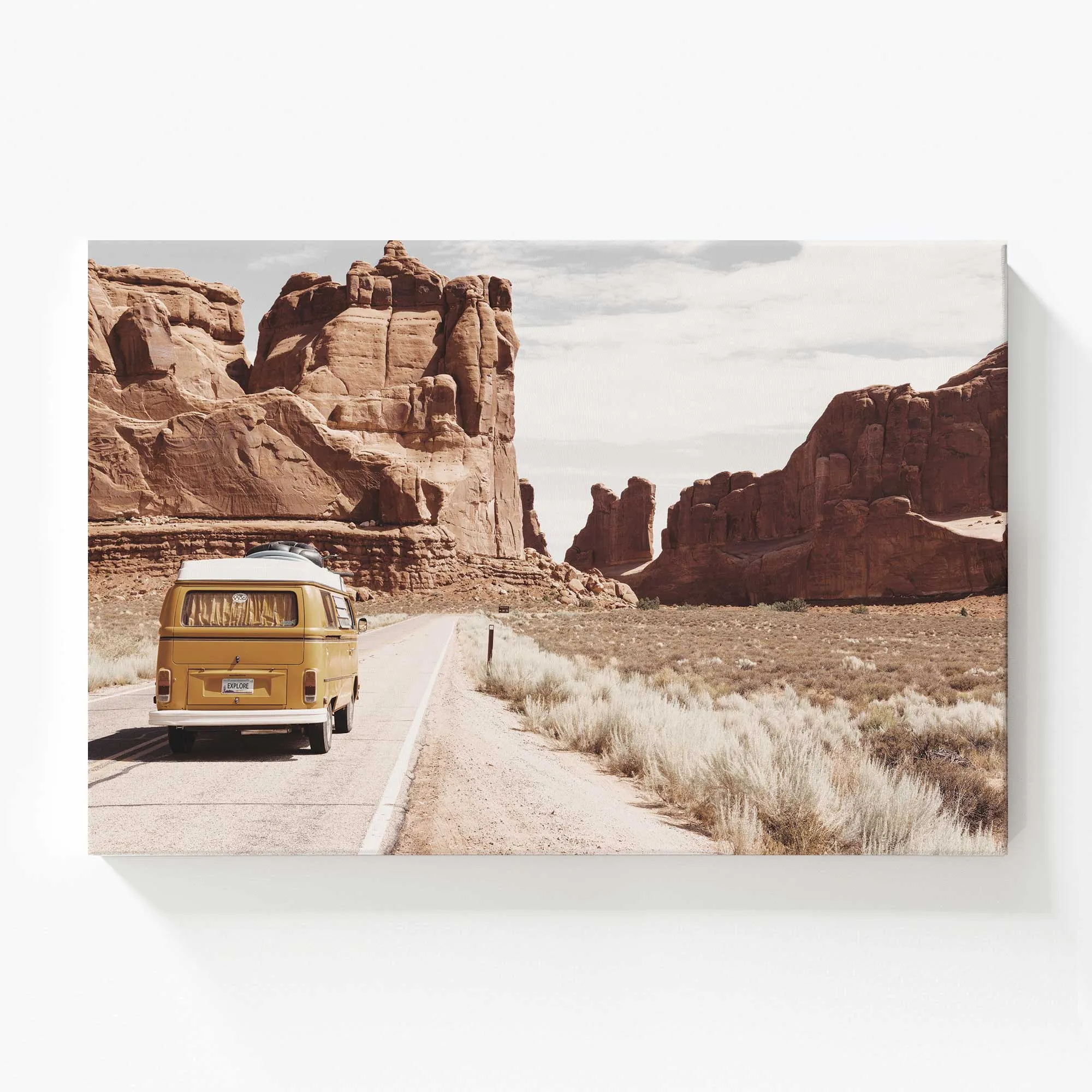 Off the Beaten Path Large Canvas Print