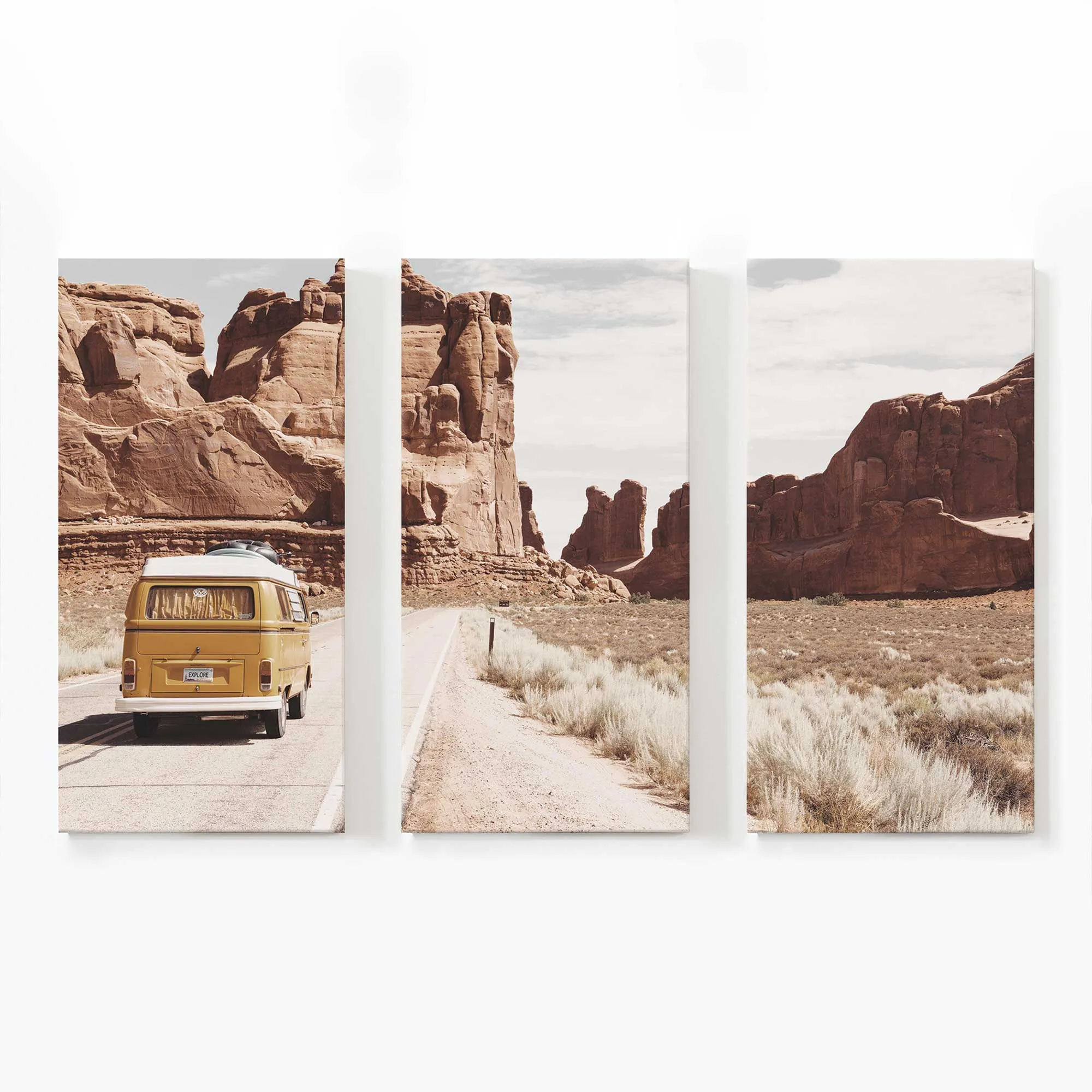 Off the Beaten Path Large Canvas Print