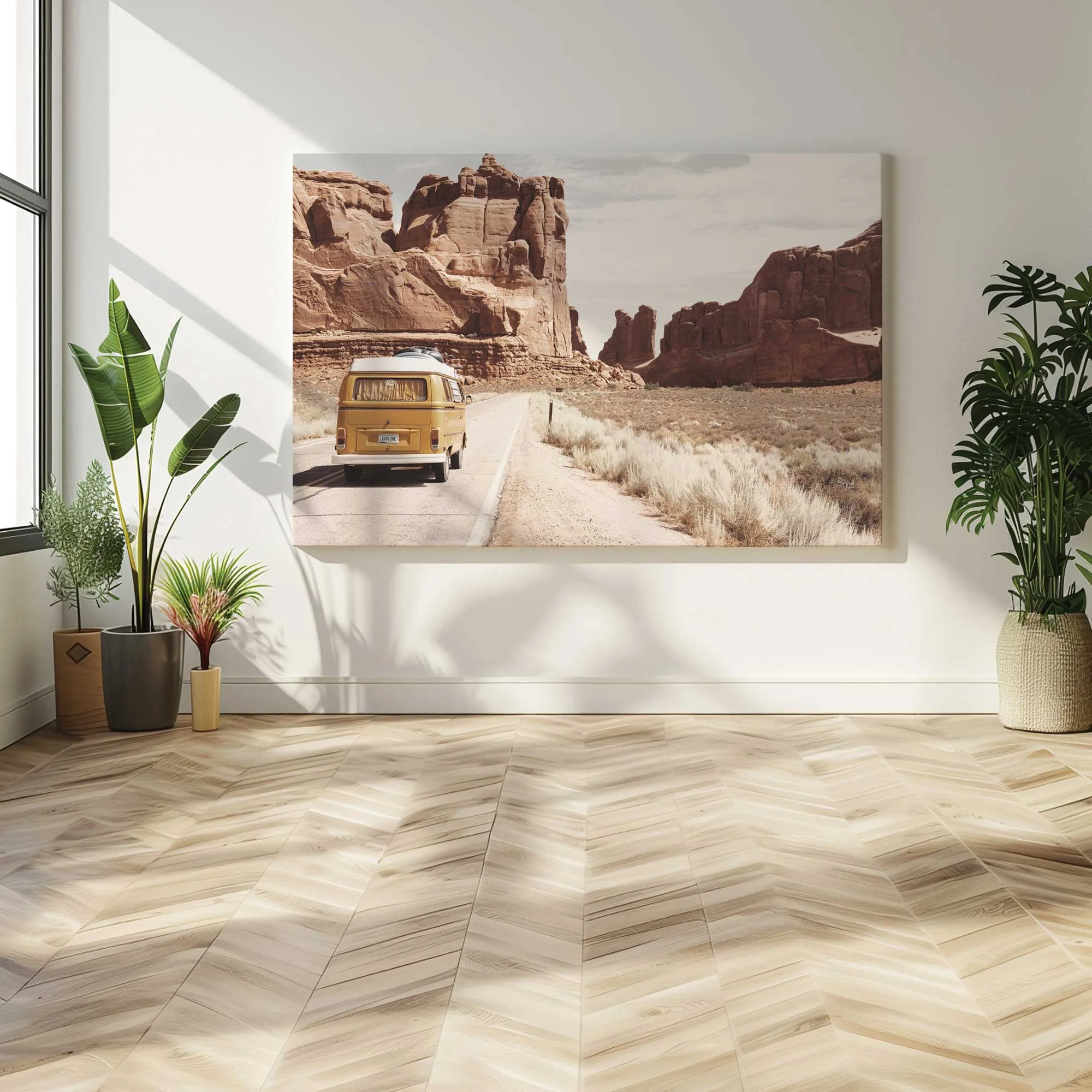 Off the Beaten Path Large Canvas Print