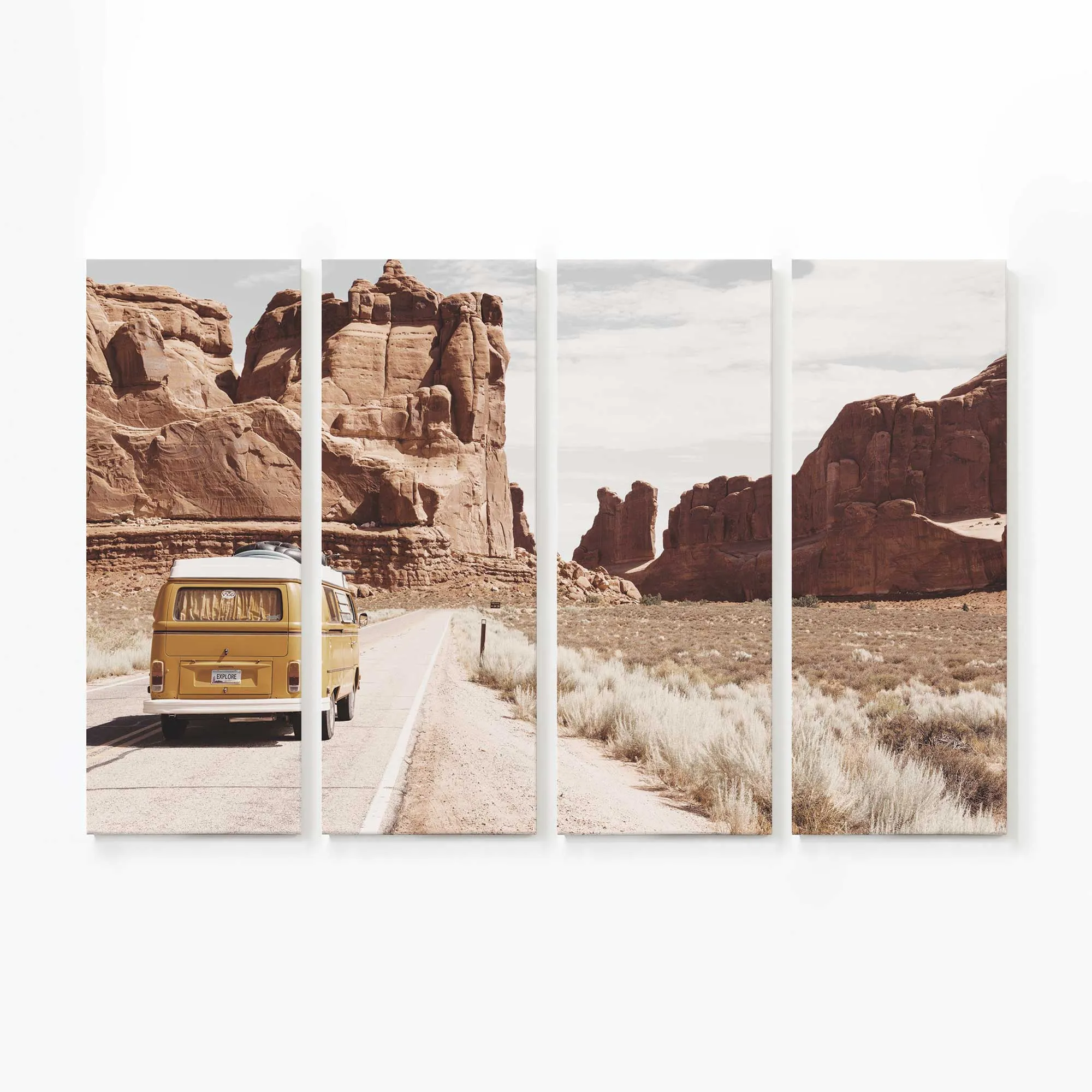 Off the Beaten Path Large Canvas Print