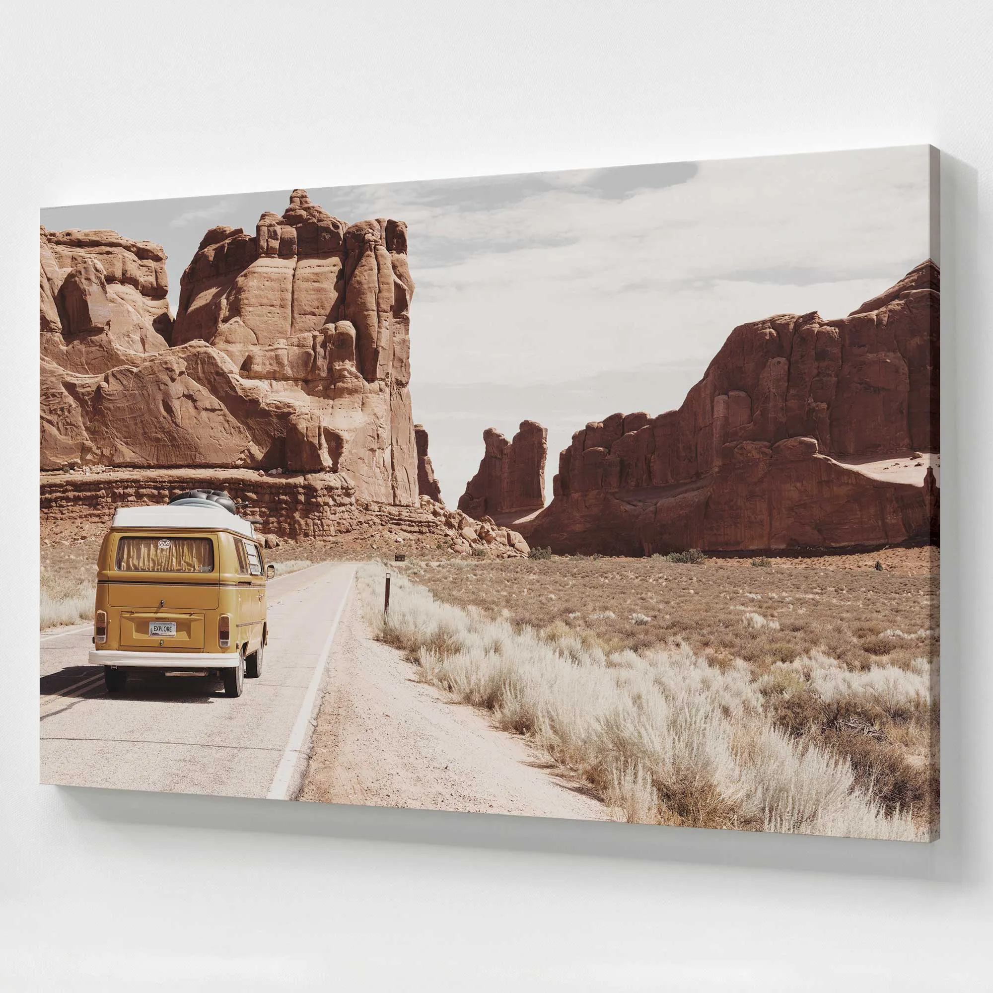 Off the Beaten Path Large Canvas Print