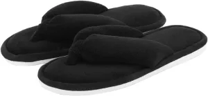 Onmygogo Indoor Slippers for Women Open Toe with Memory Foam, Soft Faux Fur Nonslip House Slippers